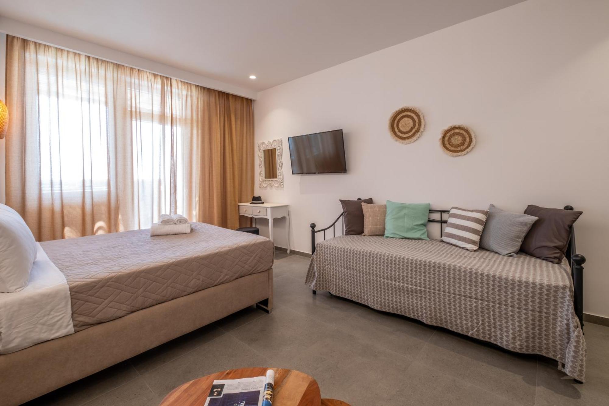Sand Gem - Beach Apartments Perivolos  Eksteriør bilde
